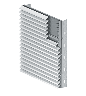 METALWRAP® INTEGRATED LOUVERS